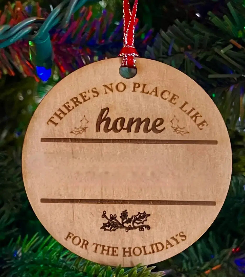 Custom Town Christmas Tree Ornament – A Timeless Keepsake