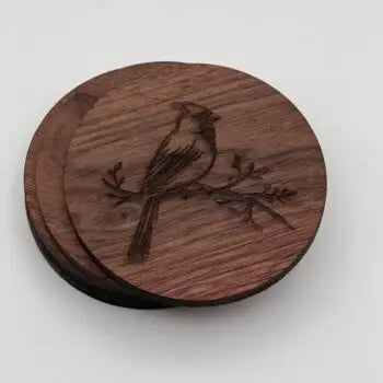 Custom WV Walnut Coasters