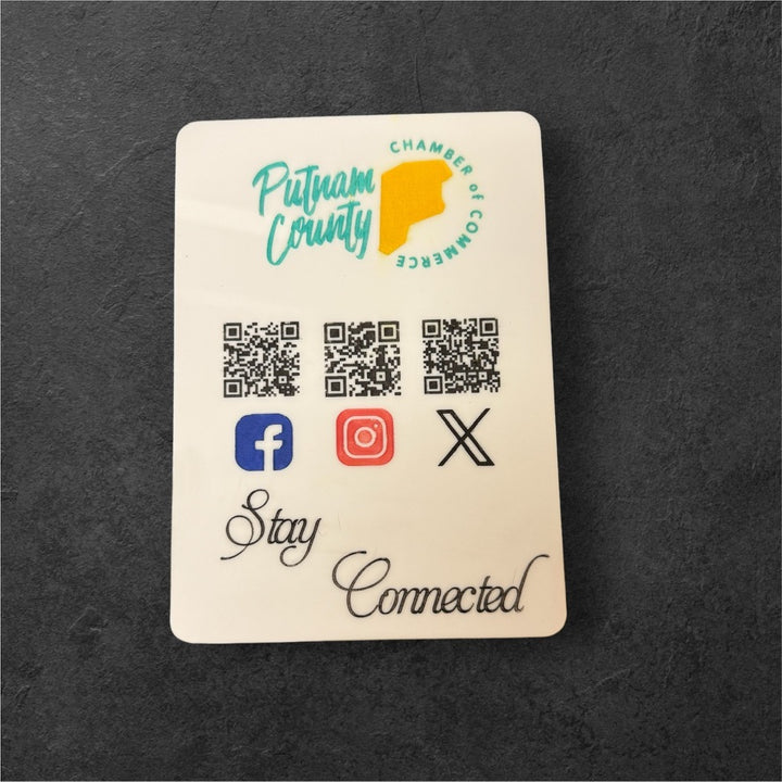 Custom QR Code Signs - Convenient & Customizable