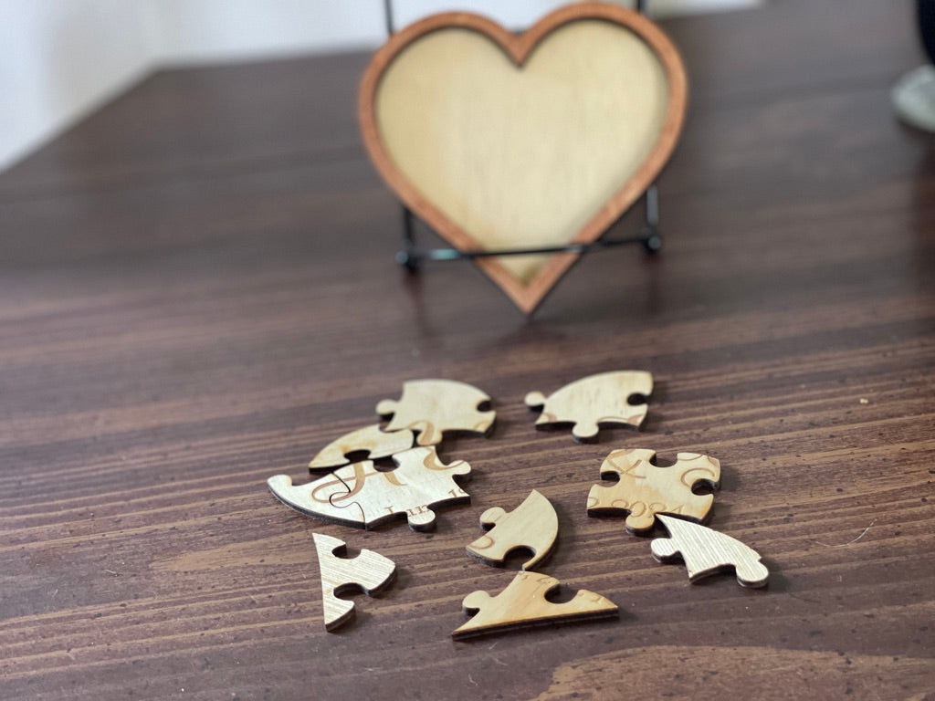 Jigsaw Wedding Coaster