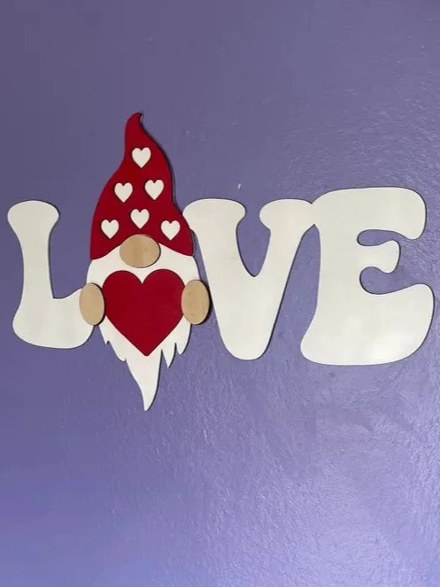 Gnome Love" Valentine's Day Sign!