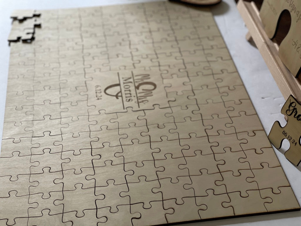 Jigsaw Puzzle Guest Book