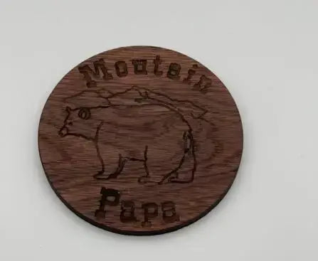 Custom WV Walnut Coasters