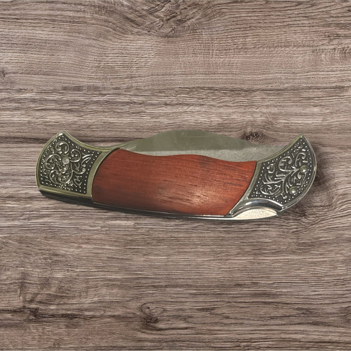 Rosewood DecoGrip Hunting Knife