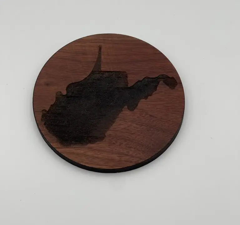 Custom WV Walnut Coasters