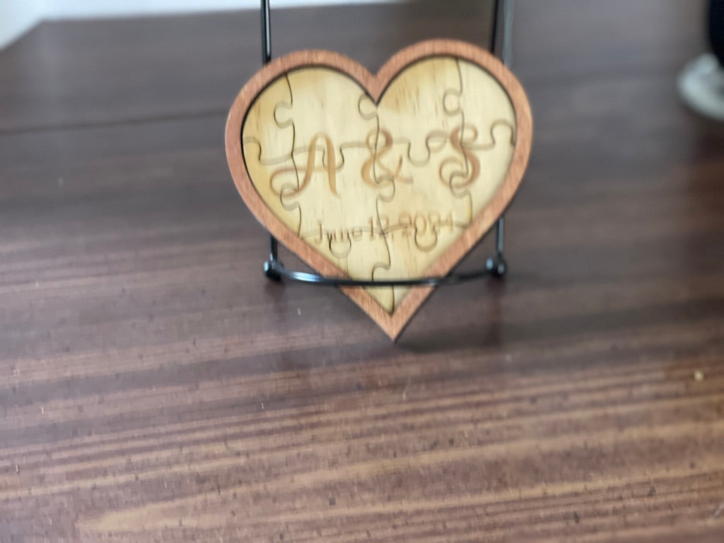 Jigsaw Wedding Coaster