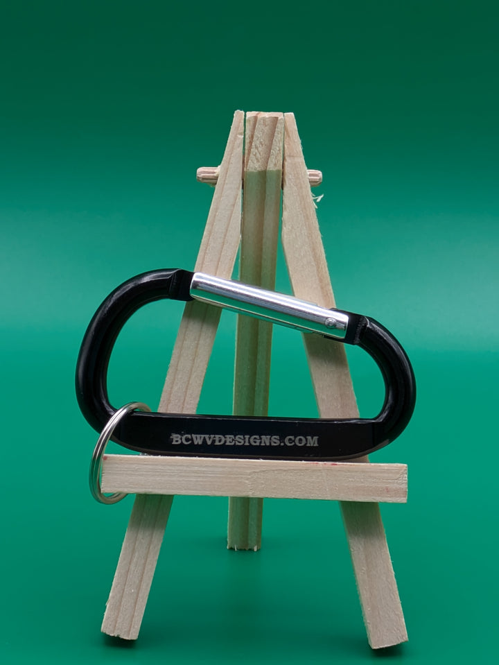 Personalized Carabiner Key Ring