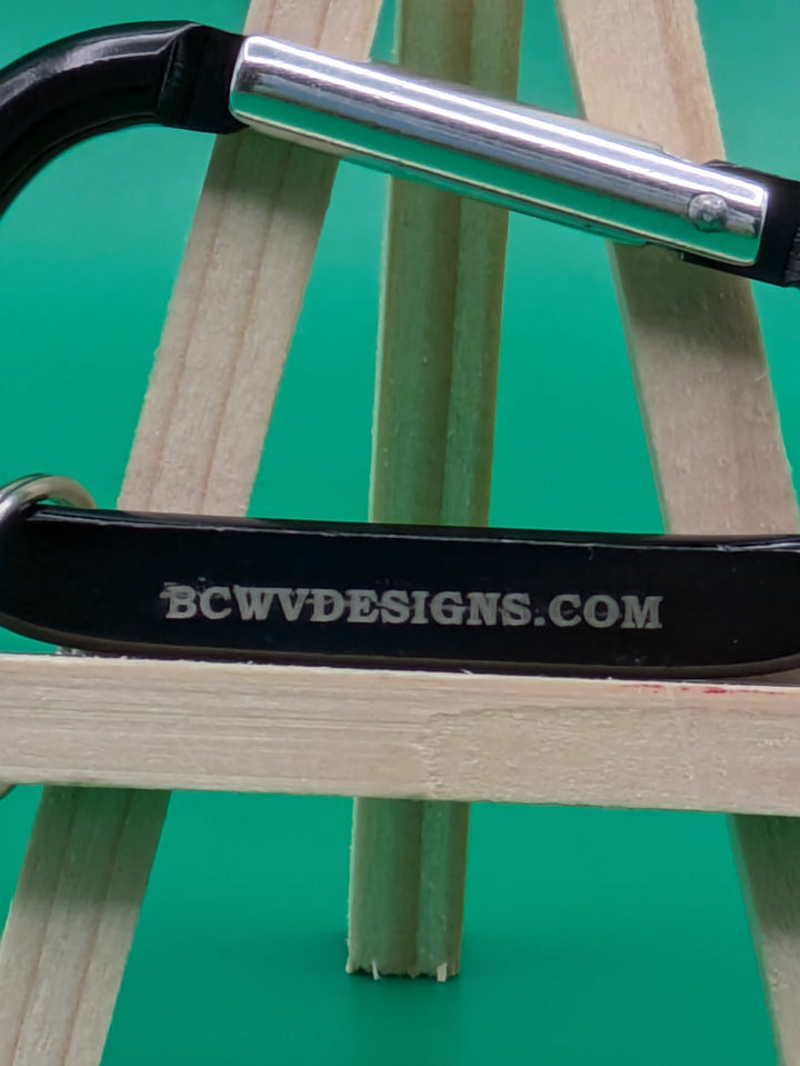 Personalized Carabiner Key Ring