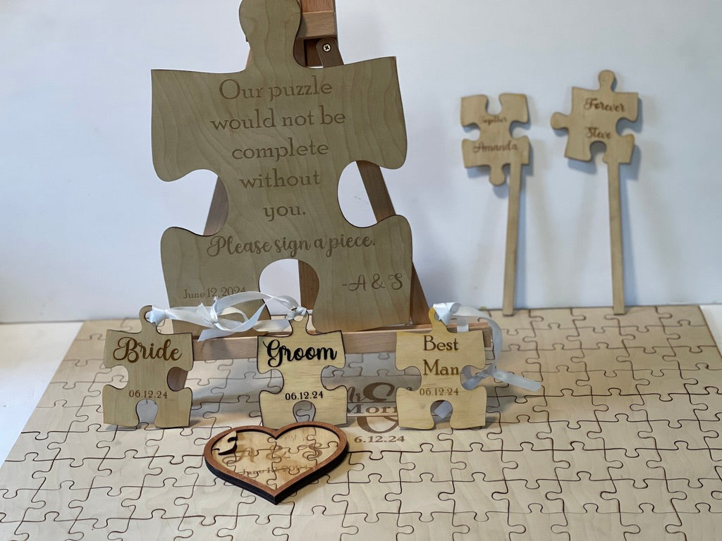 Jigsaw Puzzle Guest Book