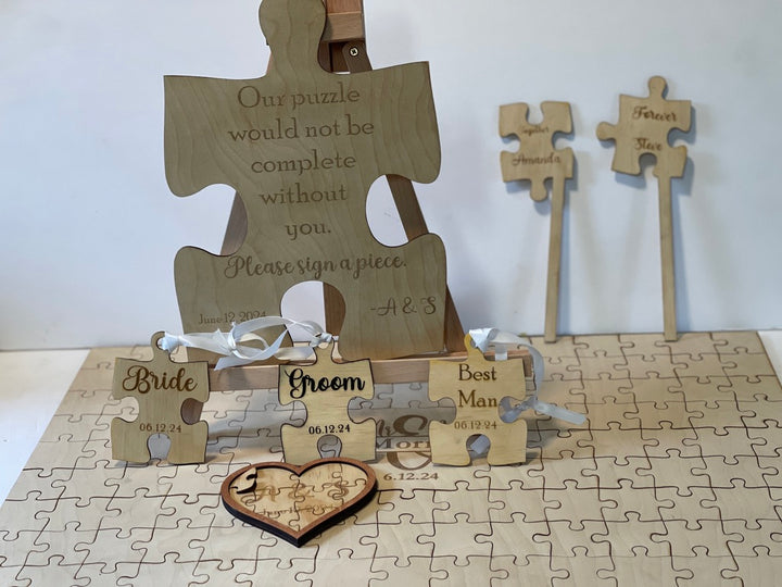 Jigsaw Puzzle Guest Book