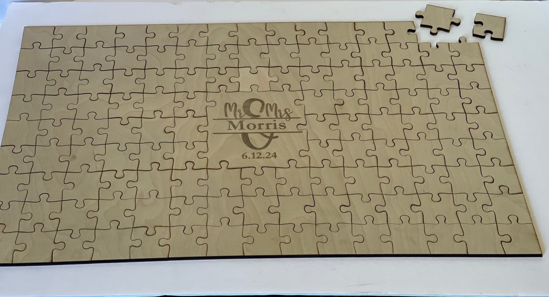 Jigsaw Puzzle Guest Book