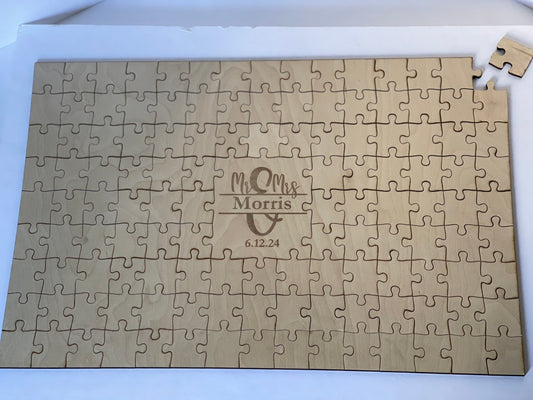 Jigsaw Puzzle Guest Book