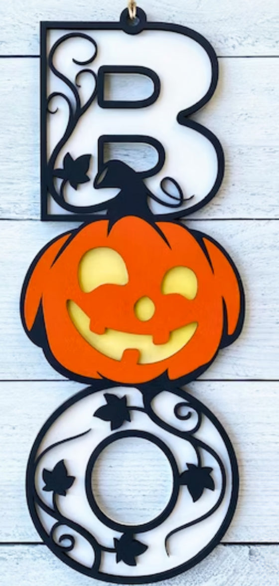 Halloween Boo Decor