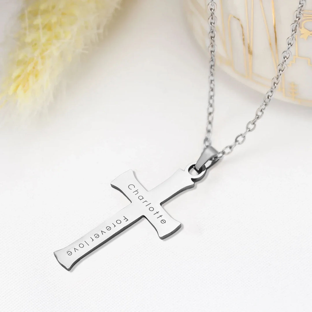 Stainless Steel Cross Pendant