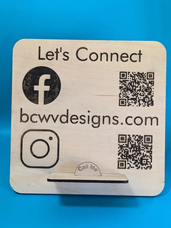 Custom QR Code Signs - Convenient & Customizable