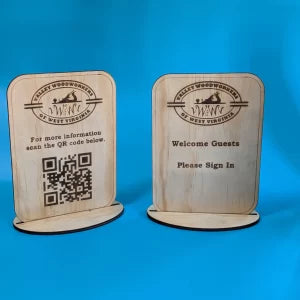 Custom QR Code Signs - Convenient & Customizable