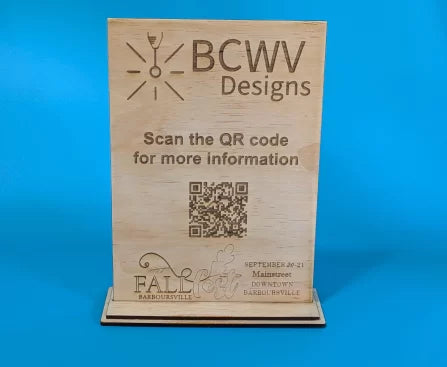 Custom QR Code Signs - Convenient & Customizable