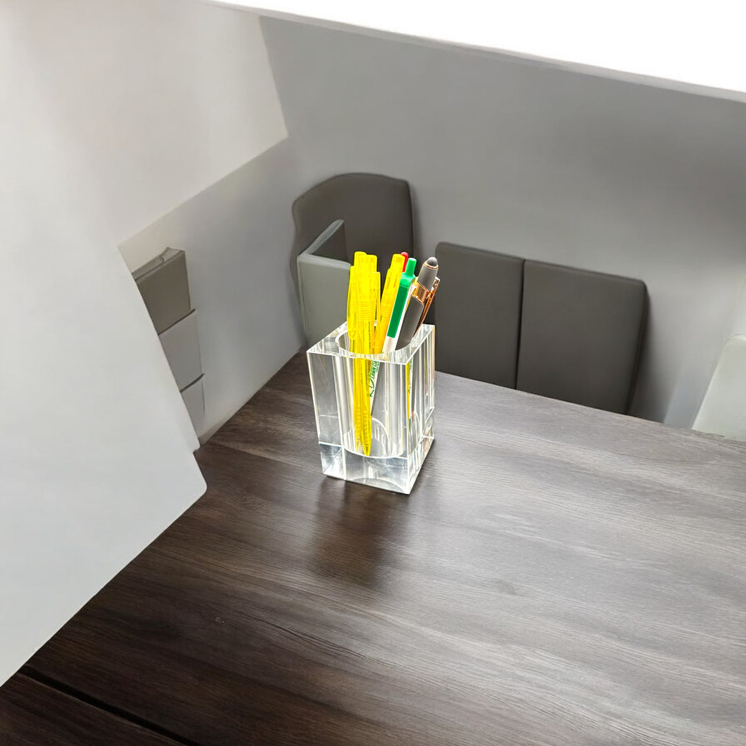 Optic Crystal Pen/Pencil Holder