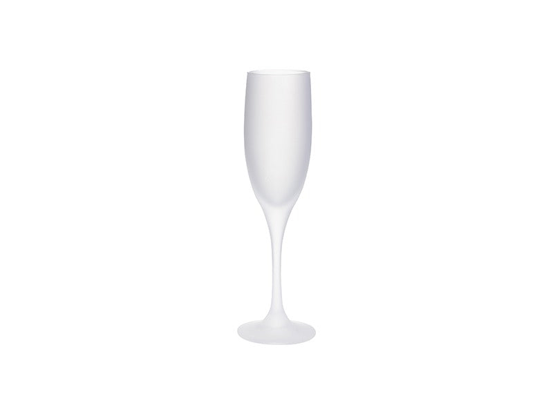 6oz Frosted Flute Champagne Glass