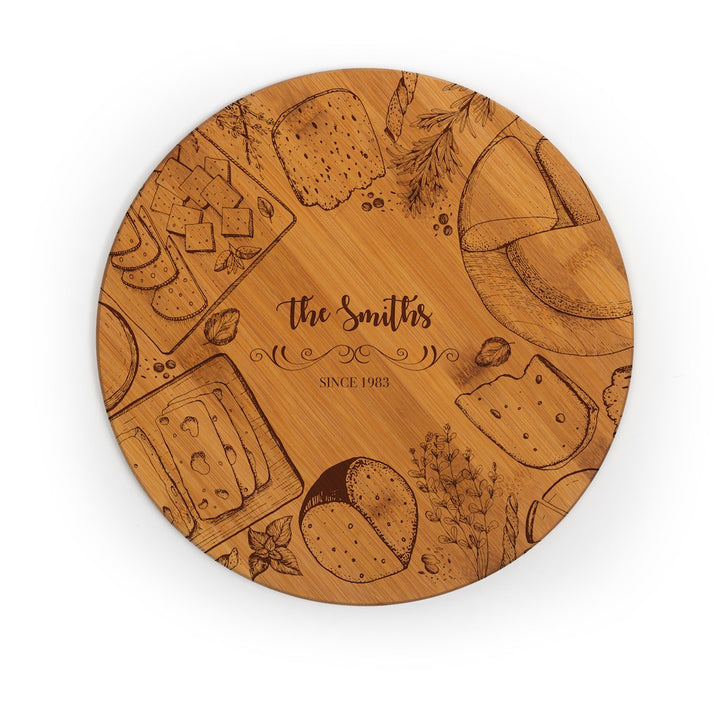 Round Bamboo Cutting Board 11.75"