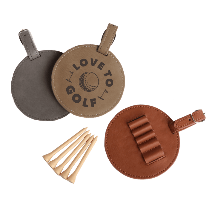 GOLF TEE HOLDER WITH TEES