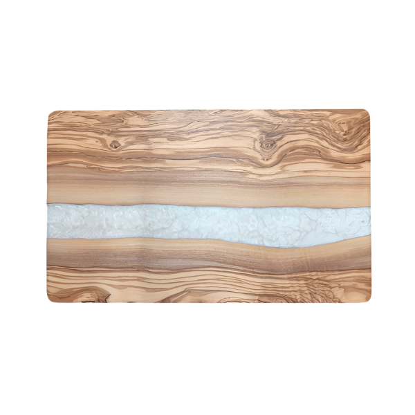 Olive Wood Resin Cutting Board