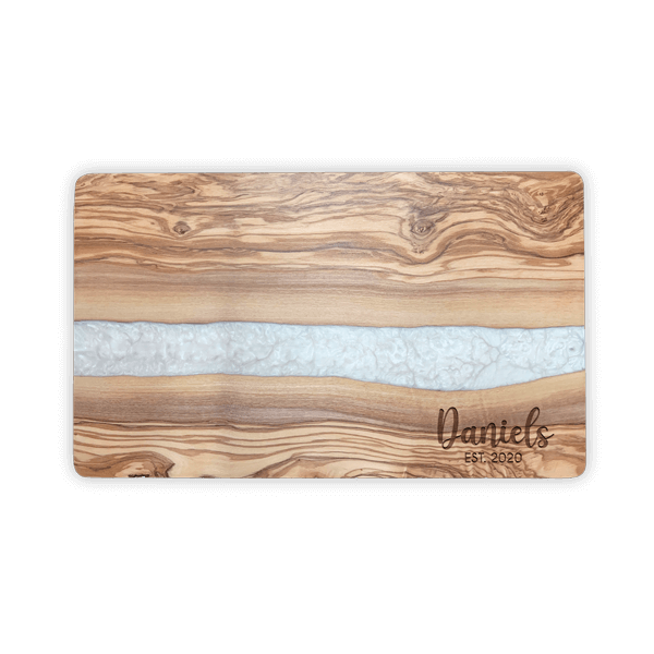 Olive Wood Resin Cutting Board