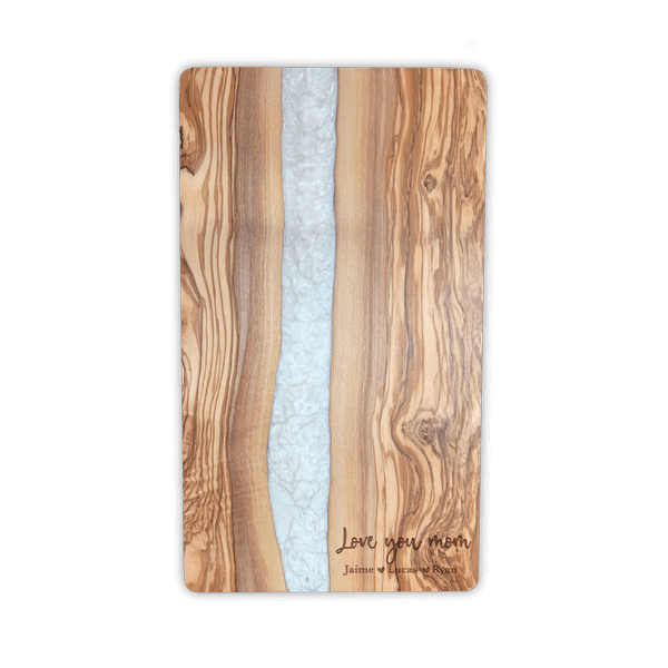 Olive Wood Resin Cutting Board