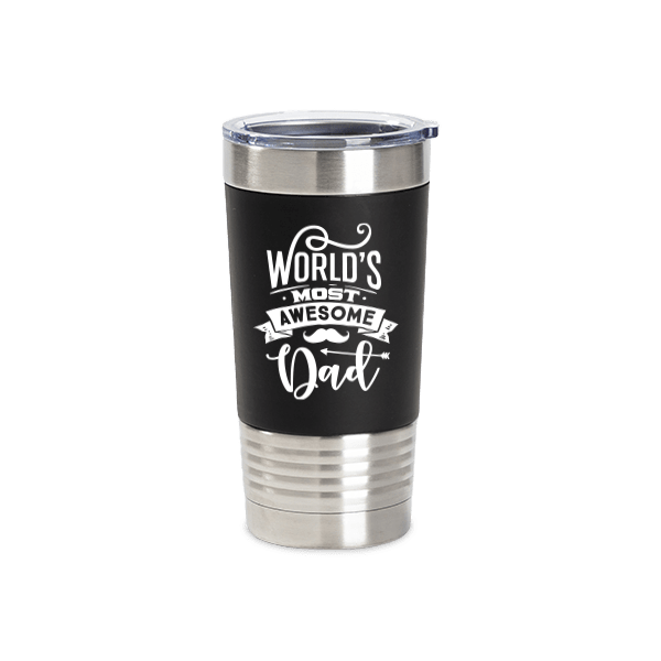 20oz Stainless Steel Tumbler with Removable Silicone Sleeve