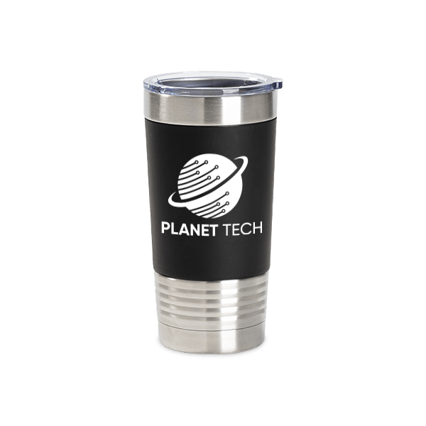 20oz Stainless Steel Tumbler with Removable Silicone Sleeve