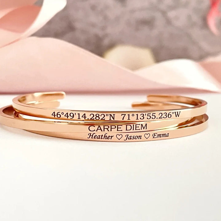 Rose Gold Cuff Bracelet